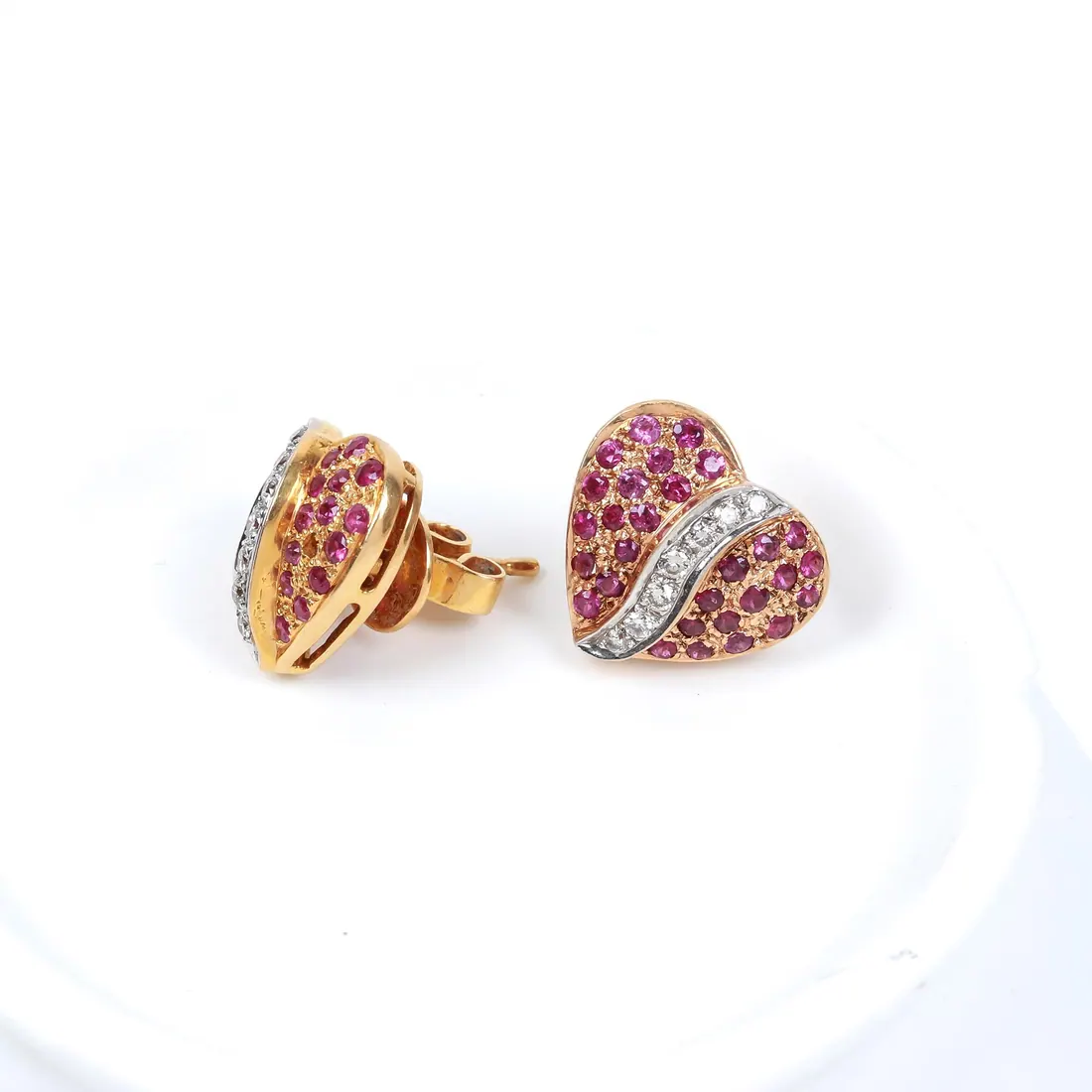Heart Studs