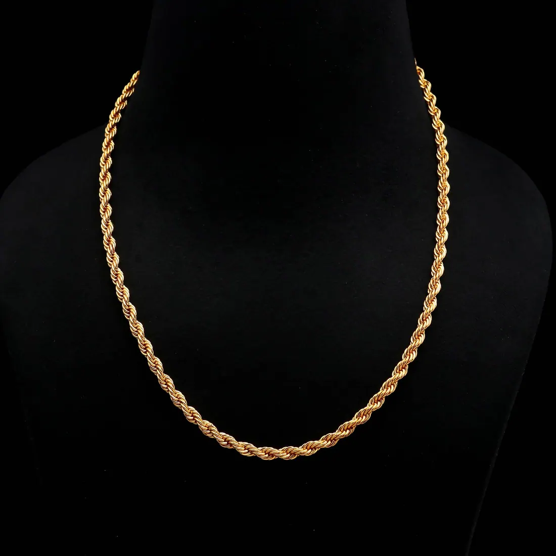 Twisted Rope Gold Chain