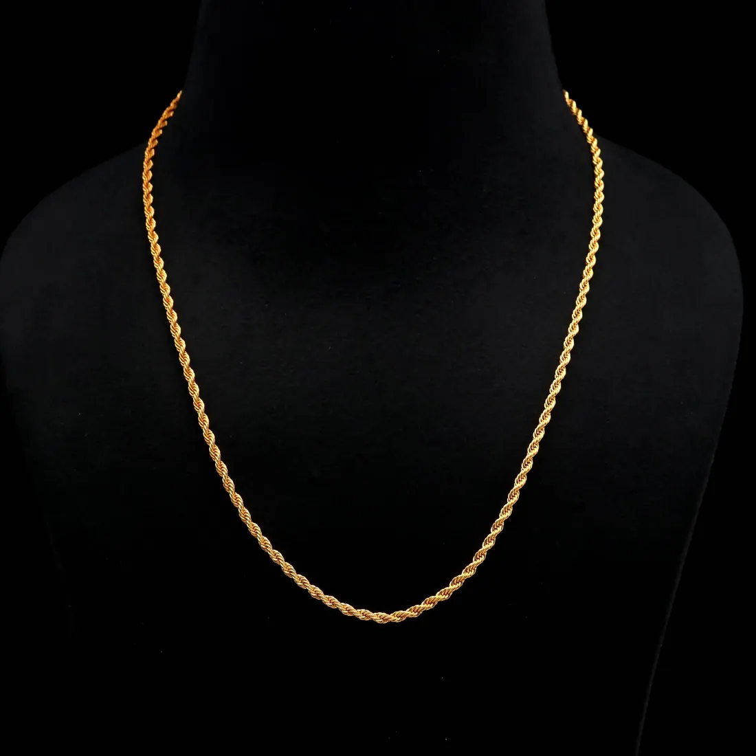 Slim Rope Gold Chain